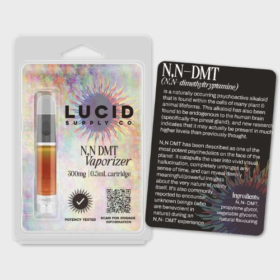 Buy Lucid DMT (N,N-Di-Methyl-Tryptamine) Vaporizer Cartridge 0.5ml/300mg