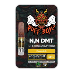 Buy Puff Boyz N,N-DMT 0.5ML/400MG Cartridge – Cavendish