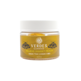 Verdes Gummies Sweet Peach 10 mg | 10mg CBD