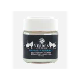 Verdes Live Rosin Lavenberry Gummies 20mg THC | <1mg CBD